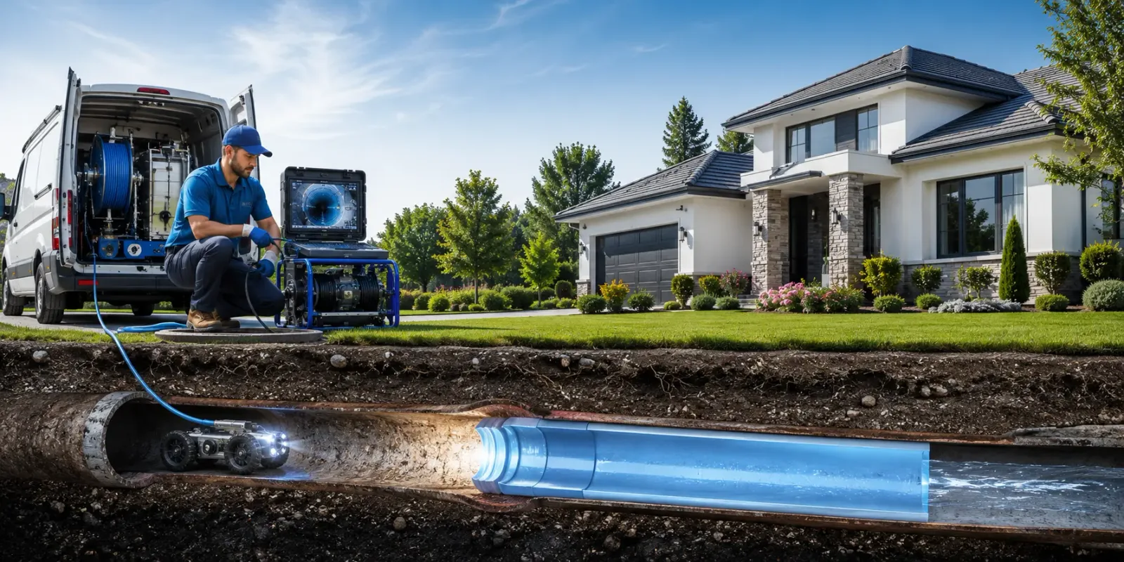 Pipe Relining information for Rufe, OK